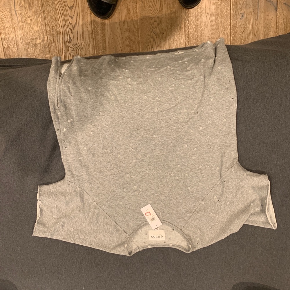 Guess ripped t shirt